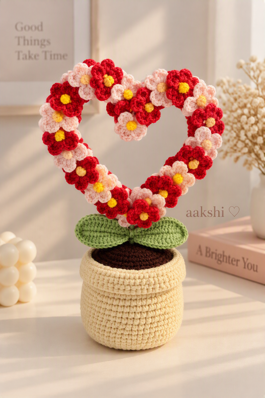 Heart Shape Flower Pot